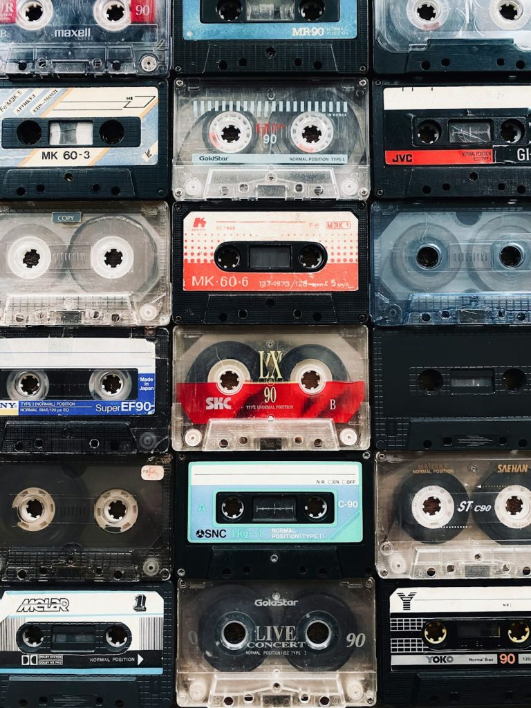A Bunch Of Cassettes Stacked On Top Of Each Other 6z2m58ofyla 768x1024